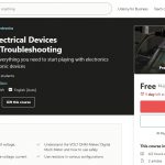 Electronic & Electrical Devices Maintenance&Troubleshooting