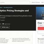 Marketing Analytics Pricing Strategies and Price Analytics
