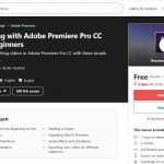 Video Editing with Adobe Premiere Pro CC 2020 for Beginners